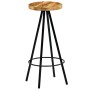 Küchenbarhocker 4 Einheiten aus massivem Mangoholz von vidaXL, Küchenhocker - Ref: Foro24-246239, Preis: 272,15 €, Rabatt: %