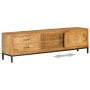 Mueble de TV madera maciza de mango 140x30x40 cm de vidaXL, Muebles TV - Ref: Foro24-246786, Precio: 292,94 €, Descuento: %