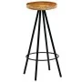 Kitchen bar stools 4 units solid mango wood by vidaXL, Kitchen stools - Ref: Foro24-246239, Price: 268,27 €, Discount: %