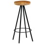 Küchenbarhocker 4 Einheiten aus massivem Mangoholz von vidaXL, Küchenhocker - Ref: Foro24-246239, Preis: 272,15 €, Rabatt: %