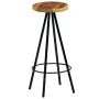 Kitchen bar stools 4 units solid mango wood by vidaXL, Kitchen stools - Ref: Foro24-246239, Price: 268,27 €, Discount: %