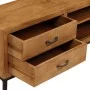 Solid mango wood TV stand 140x30x40 cm by vidaXL, TV Furniture - Ref: Foro24-246786, Price: 288,49 €, Discount: %
