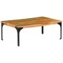 Recycled solid wood coffee table 100x60x35 cm by vidaXL, Coffee table - Ref: Foro24-247322, Price: 95,23 €, Discount: %