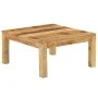 Solid mango wood coffee table 80x80x40 cm by vidaXL, Coffee table - Ref: Foro24-246701, Price: 152,73 €, Discount: %
