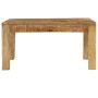 Solid mango wood coffee table 80x80x40 cm by vidaXL, Coffee table - Ref: Foro24-246701, Price: 155,67 €, Discount: %