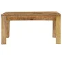 Solid mango wood coffee table 80x80x40 cm by vidaXL, Coffee table - Ref: Foro24-246701, Price: 152,73 €, Discount: %