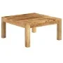 Solid mango wood coffee table 80x80x40 cm by vidaXL, Coffee table - Ref: Foro24-246701, Price: 152,73 €, Discount: %