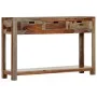 Console table with 3 drawers solid sheesham wood 120x30x75cm by vidaXL, Side tables - Ref: Foro24-247753, Price: 217,57 €, Di...