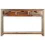 Console table with 3 drawers solid sheesham wood 120x30x75cm by vidaXL, Side tables - Ref: Foro24-247753, Price: 217,57 €, Di...
