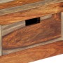 Console table with 3 drawers solid sheesham wood 120x30x75cm by vidaXL, Side tables - Ref: Foro24-247753, Price: 220,93 €, Di...