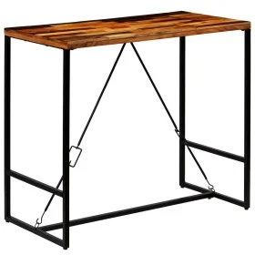 Recycled solid wood bar table 120x60x106 cm by vidaXL, Kitchen and dining tables - Ref: Foro24-246289, Price: 263,49 €, Disco...