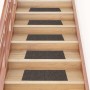 Felpudos autoadhesivos para escaleras, 15 unidades, 60 x 25 cm