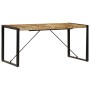 Esstisch 160x80x75 cm aus massivem Mangoholz von vidaXL, Küchen- und Esstische - Ref: Foro24-247417, Preis: 331,19 €, Rabatt: %
