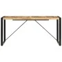 Mesa de comedor 160x80x75 cm madera maciza de mango de vidaXL, Mesas de cocina y de comedor - Ref: Foro24-247417, Precio: 324...