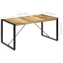 Mesa de comedor 160x80x75 cm madera maciza de mango de vidaXL, Mesas de cocina y de comedor - Ref: Foro24-247417, Precio: 324...
