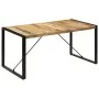 Mesa de comedor 160x80x75 cm madera maciza de mango de vidaXL, Mesas de cocina y de comedor - Ref: Foro24-247417, Precio: 324...
