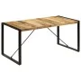 Mesa de comedor 160x80x75 cm madera maciza de mango de vidaXL, Mesas de cocina y de comedor - Ref: Foro24-247417, Precio: 324...