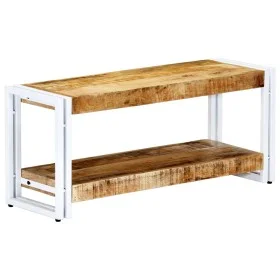Solid mango wood TV cabinet 90x30x40 cm by vidaXL, TV Furniture - Ref: Foro24-247824, Price: 87,48 €, Discount: %