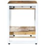 Mueble para TV de madera maciza de mango 90x30x40 cm de vidaXL, Muebles TV - Ref: Foro24-247824, Precio: 103,47 €, Descuento: %