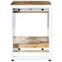 TV-Schrank aus massivem Mangoholz, 90 x 30 x 40 cm von vidaXL, TV-Möbel - Ref: Foro24-247824, Preis: 87,48 €, Rabatt: %