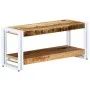 TV-Schrank aus massivem Mangoholz, 90 x 30 x 40 cm von vidaXL, TV-Möbel - Ref: Foro24-247824, Preis: 87,48 €, Rabatt: %