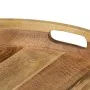 Mesa de centro de madera maciza de mango y acero 50x40 cm de vidaXL, Mesas de centro - Ref: Foro24-246672, Precio: 104,36 €, ...