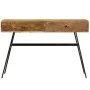 Desk with drawers solid mango wood 110x50x76 cm by vidaXL, Desks - Ref: Foro24-246718, Price: 232,22 €, Discount: %
