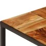 Solid acacia wood and steel coffee table 110x60x40 cm by vidaXL, Coffee table - Ref: Foro24-246678, Price: 117,09 €, Discount: %