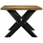 Esstisch aus recyceltem Massivholz, 200 x 100 x 75 cm von vidaXL, Küchen- und Esstische - Ref: Foro24-247429, Preis: 485,96 €...