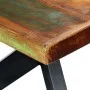 Recycled solid wood dining table 200x100x75 cm by vidaXL, Kitchen and dining tables - Ref: Foro24-247429, Price: 476,91 €, Di...