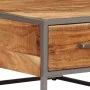 Mesa de centro de madera maciza de acacia 75x75x35 cm de vidaXL, Mesas de centro - Ref: Foro24-247585, Precio: 186,93 €, Desc...