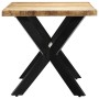 Esstisch aus massivem Mangoholz 160x80x75 cm von vidaXL, Küchen- und Esstische - Ref: Foro24-247433, Preis: 331,32 €, Rabatt: %
