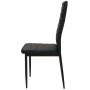 Schwarzes dreiteiliges Esstisch- und Stuhlset von vidaXL, Möbelsets für Küchen und Esszimmer - Ref: Foro24-242932, Preis: 166...