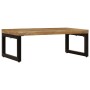Couchtisch aus massivem Mangoholz und Stahl 100x50x35 cm von vidaXL, Couchtisch - Ref: Foro24-247337, Preis: 170,43 €, Rabatt: %