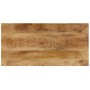 Couchtisch aus massivem Mangoholz und Stahl 100x50x35 cm von vidaXL, Couchtisch - Ref: Foro24-247337, Preis: 170,43 €, Rabatt: %