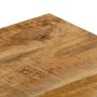 Couchtisch aus massivem Mangoholz und Stahl 100x50x35 cm von vidaXL, Couchtisch - Ref: Foro24-247337, Preis: 170,43 €, Rabatt: %