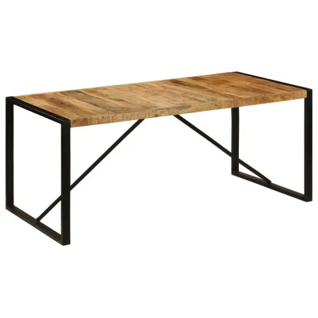 Mesa de comedor 180x90x75 cm madera maciza de mango de vidaXL, Mesas de cocina y de comedor - Ref: Foro24-247414, Precio: 278...