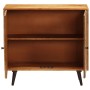 Aparador de madera maciza de acacia 80x30x75 cm de vidaXL, Aparadores - Ref: Foro24-247683, Precio: 323,08 €, Descuento: %