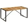 Mesa de comedor 180x90x75 cm madera maciza de mango de vidaXL, Mesas de cocina y de comedor - Ref: Foro24-247414, Precio: 278...