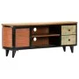 Fernsehschrank aus recyceltem Massivholz, 120 x 30 x 45 cm von vidaXL, TV-Möbel - Ref: Foro24-247921, Preis: 211,25 €, Rabatt: %
