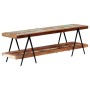Mueble para TV de madera maciza reciclada 160x40x50 cm de vidaXL, Muebles TV - Ref: Foro24-247886, Precio: 128,19 €, Descuent...