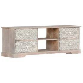 Mueble de TV de madera maciza de acacia 120x30x40 cm de vidaXL, Muebles TV - Ref: Foro24-247688, Precio: 232,30 €, Descuento: %