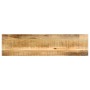 Solid raw mango wood console table 140x35x76 cm by vidaXL, Side tables - Ref: Foro24-247815, Price: 198,86 €, Discount: %