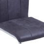 Freischwinger-Esszimmerstühle, 2 Stück, graues Kunstleder von vidaXL, Essstühle - Ref: Foro24-281785, Preis: 142,94 €, Rabatt: %