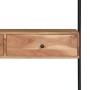 Wandschreibtisch aus massivem Akazienholz, 90 x 40 x 170 cm von vidaXL, Regale und Regale - Ref: Foro24-247694, Preis: 141,32...