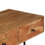Wandschreibtisch aus massivem Akazienholz, 90 x 40 x 170 cm von vidaXL, Regale und Regale - Ref: Foro24-247694, Preis: 141,32...