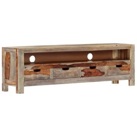 TV-Schrank aus massivem Palisanderholz, 130 x 30 x 40 cm von vidaXL, TV-Möbel - Ref: Foro24-247750, Preis: 210,21 €, Rabatt: %