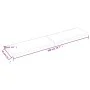 Dark brown treated oak wood wall shelf 200x40x(2-4)cm by vidaXL, Shelves and shelves - Ref: Foro24-363846, Price: 62,88 €, Di...