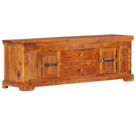TV-Schrank aus massivem Akazienholz, 119 x 30 x 40 cm von vidaXL, TV-Möbel - Ref: Foro24-247760, Preis: 162,56 €, Rabatt: %
