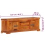 TV-Schrank aus massivem Akazienholz, 119 x 30 x 40 cm von vidaXL, TV-Möbel - Ref: Foro24-247760, Preis: 165,65 €, Rabatt: %